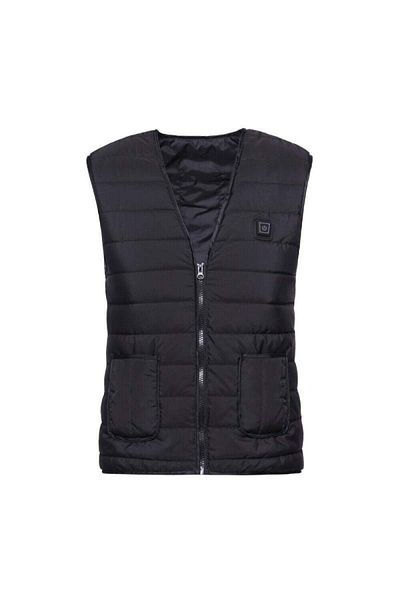 SIKS Heated Vest, USB, without Battery, Black, Size XL