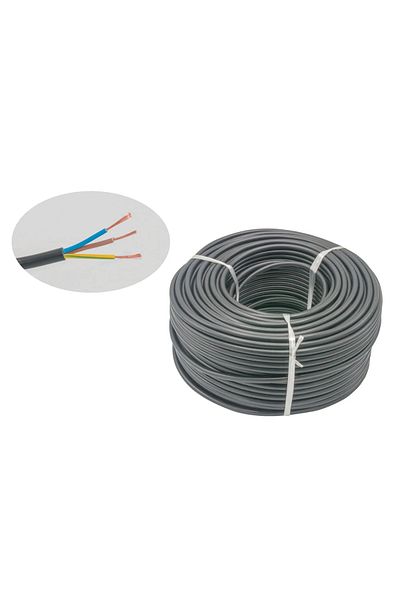 COBI SMART® Cablu electric 3x1.5 mm², 50 m, negru - COBI SMART®