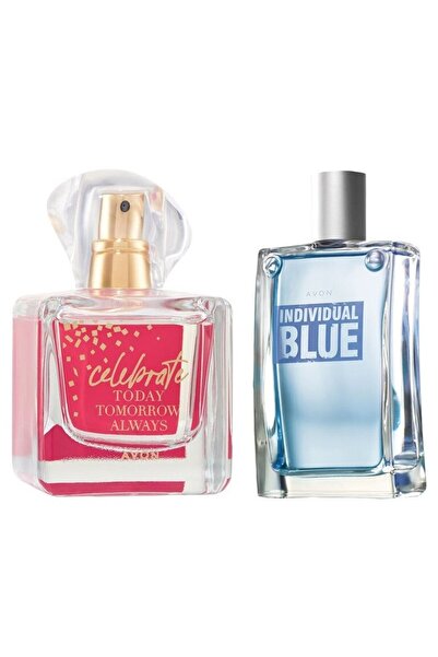 AVON Today Celebrate Eau de Parfum and Individual Blue Eau de Toilette Set