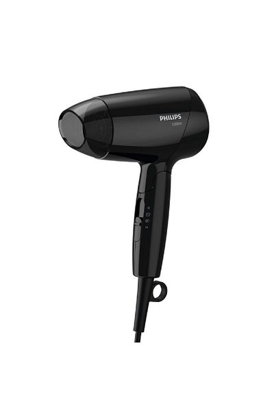 Philips 1200W EssentialCare Compact Foldable Handle Hair Dryer Black