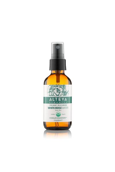 Alteya Organics Apă de trandafiri albi Alteya Organics în sticlă 60 ml