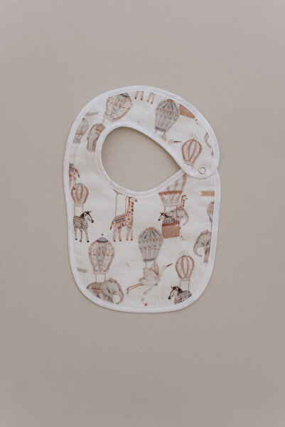 Tuğba Kuğu Muslin Apron and Shoulder Cloth - Pureline Series - Dreamland Safari