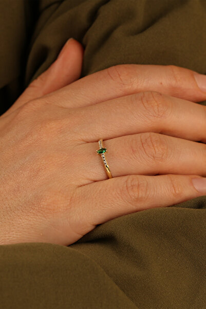 Çgk Çiğdem Gürel Kuyumculuk Çıtır Damla Altın Yüzük