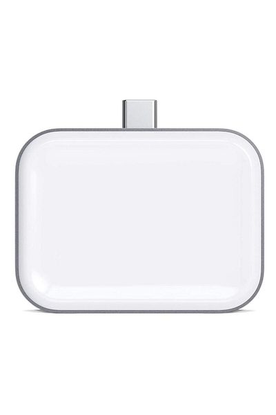 Satechi Incarcator Wireless Satechi ST-TCWCDM pentru AirPods, USB Type-C (Alb)