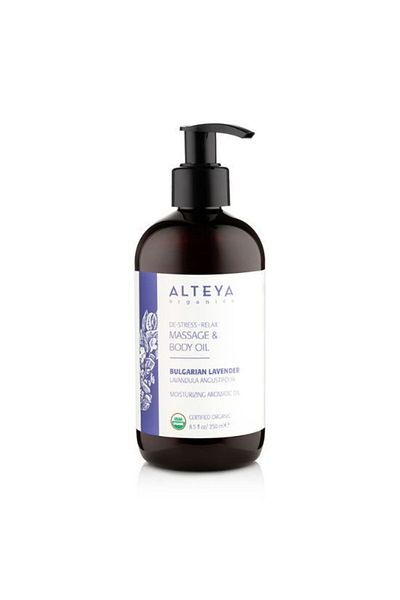 Alteya Organics Ulei de masaj relaxant cu lavandă Alteya Organics 250 ml