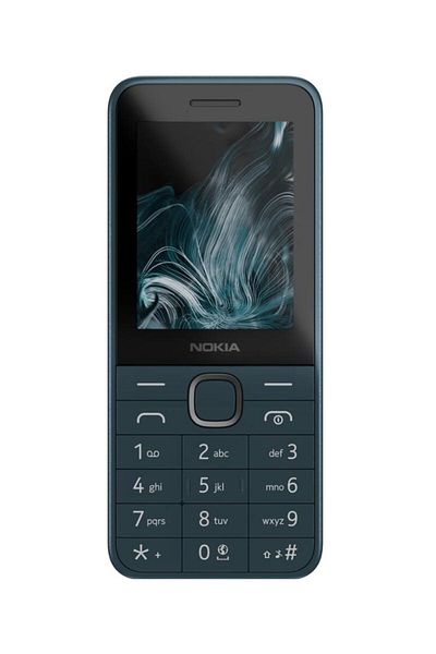 Nokia 225 4G (2024) Mobile Phone, 2.4" TFT, Dual SIM, 4G, Blue