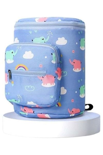 huitich Large Capacity Baby Stroller Bag Blue
