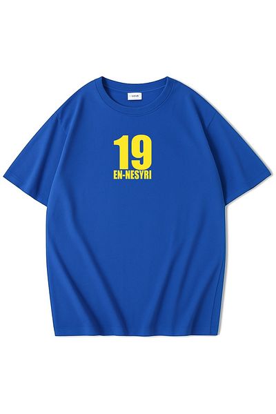New Shine 1 tricou este un cadou pentru achiziții de 6 și mai sus în coș - Tricou oversize unisex Yusuf En-nesyri