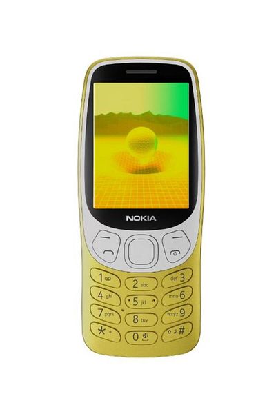 Nokia 3210 4G 2024, Dual SIM, 2.4" TFT Display, Golden - Retro Classic with Modern Touch