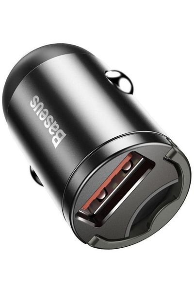 Baseus Baseus Tiny Star Mini VCHX-A0G Car Charger, Quick Charge, USB Port (Grey)