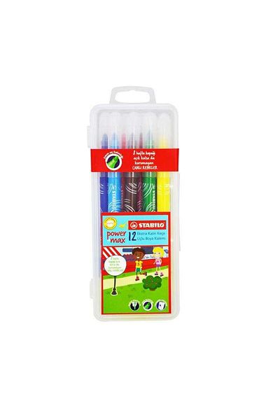 Stabilo Felt Tip Pen Power 12 Box 980/12-02
