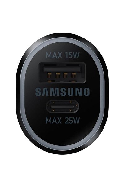 Samsung Samsung Car Charger EP-L4020NBEGEU, 2 x USB, Fast Charging 40W (Black)