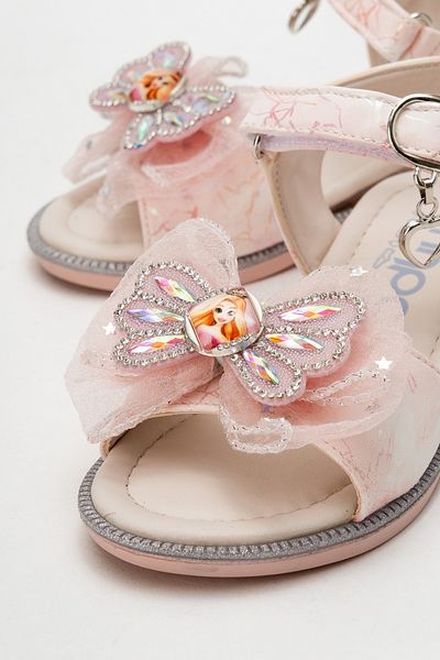 mnpc Girl's Pink Evening Dress Shoes