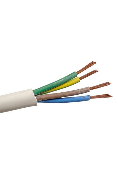 COBI SMART® Cablu electric 4x1.5 mm², 100 m, alb - COBI SMART®