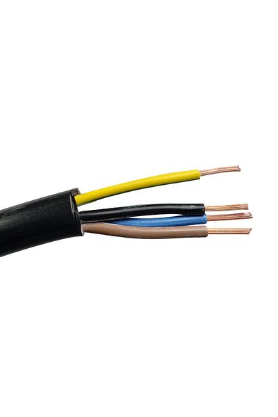 COBI SMART® Cablu electric 4x1.5 mm², 100 m, negru - COBI SMART®