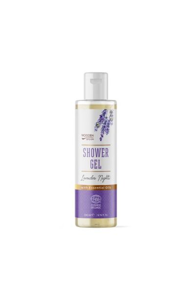 Wooden Spoon Gel de duș „Lavender Nights” WoodenSpoon 200 ml