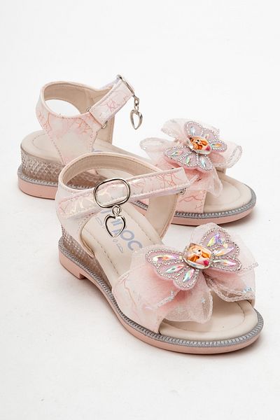 mnpc Girl's Pink Evening Dress Shoes