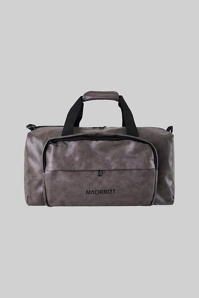 Machinist Men's Gray Sports Bag