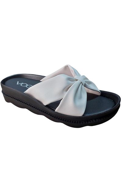 Voga 1700 103 White Comfort Casual Anatomic Slippers