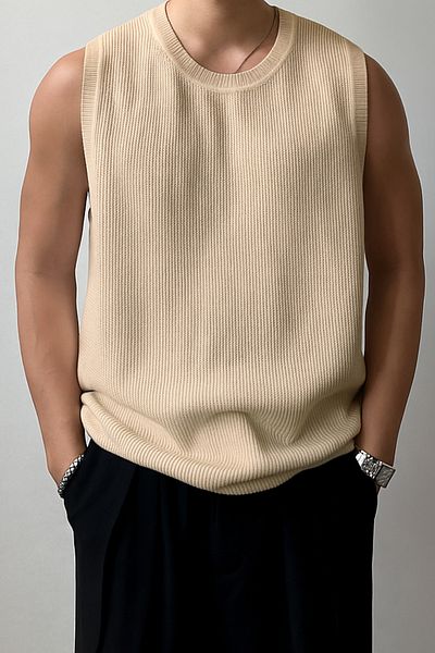 Tarz Cool Men's Crew Neck Oversize Sweater