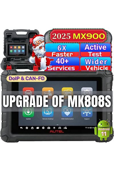 Autel MaxiCheck MX900 OBD2 Scanner, Upgrade of MK808S MX808S MK808BT MK808Z, Same Function as MaxiCO