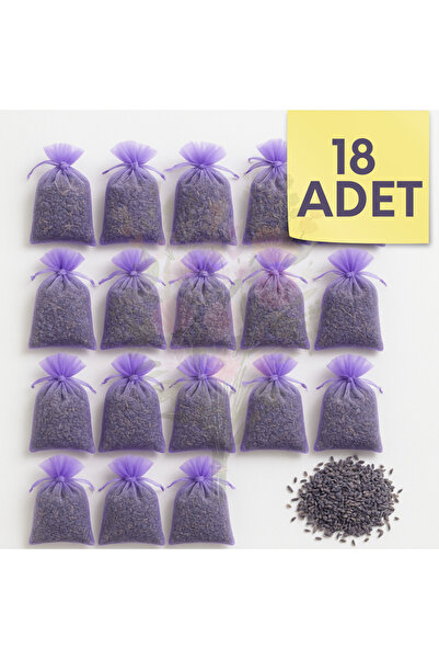 Strauss HOME Lavanta Kesesi – 18’li Set | 5x7cm | Güçlü Koku | Doğal & Taze Lavanta