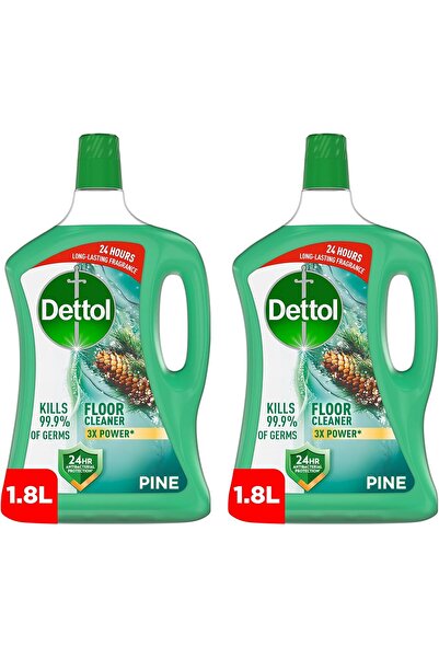 Dettol Power Antibacterial Floor Cleaner with Pine Fragrance, 1.8L (2)