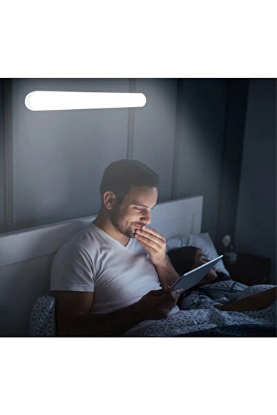 Cata CT-5249 Martı 6W USB Şarjlı LED Aplik Dokunmatik Dimmerli Mıknatıslı Kablosuz Lamba 3 Renk Ayar