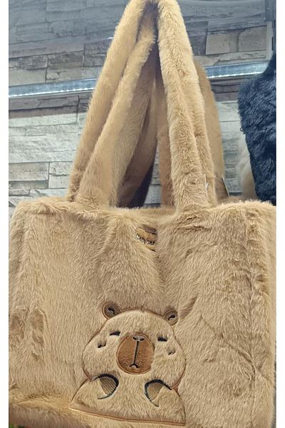 Hd Marketim Bag Plush Capybara Capybara Cute Bear Arm Bag