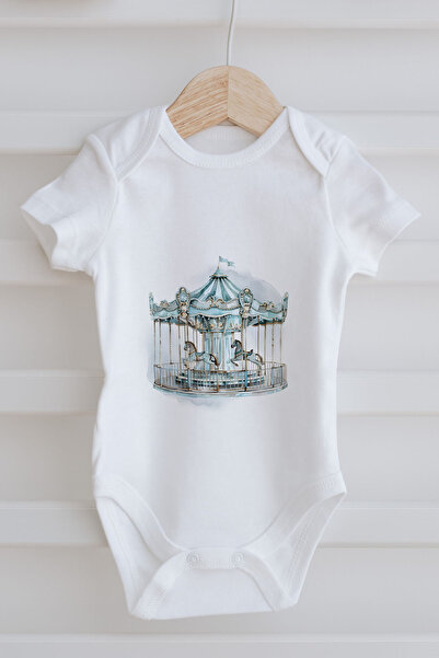 Tuğba Kuğu 3-Piece Baby Body - Blue Royal Series - Letter L