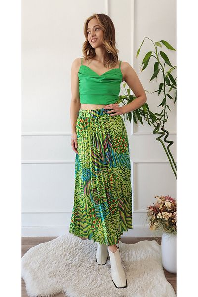 Ysatis Patterned Skirt