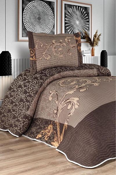 Çeyiz Diyarı Mireya Printed Quilted Single Bedspread