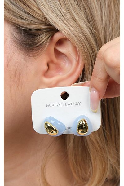Jack Ferrero Colorful Steel Women's Earrings