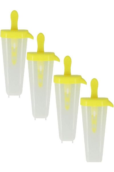 Metaltex Ice Lolly Moulds, Set of 4 – Multi-Colour, 10 cm