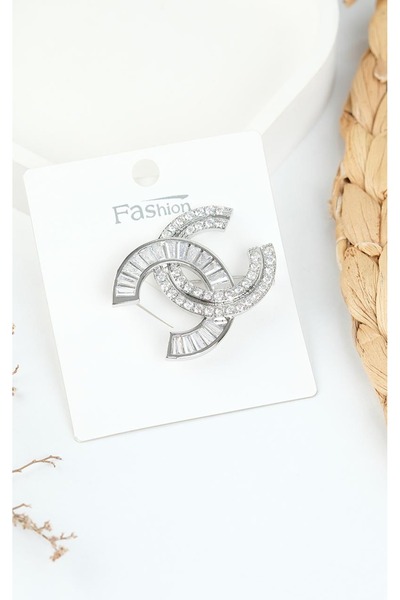 Jack Ferrero GÜMÜŞ KADIN BROŞ