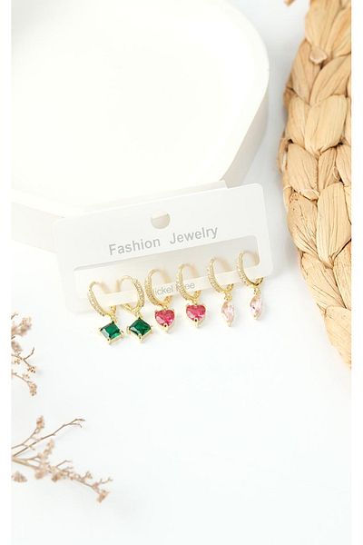 Jack Ferrero Steel Multi Women's Earrings