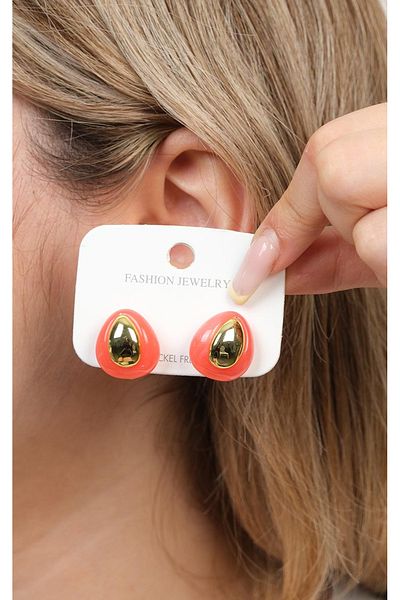 Jack Ferrero Colorful Steel Women's Earrings