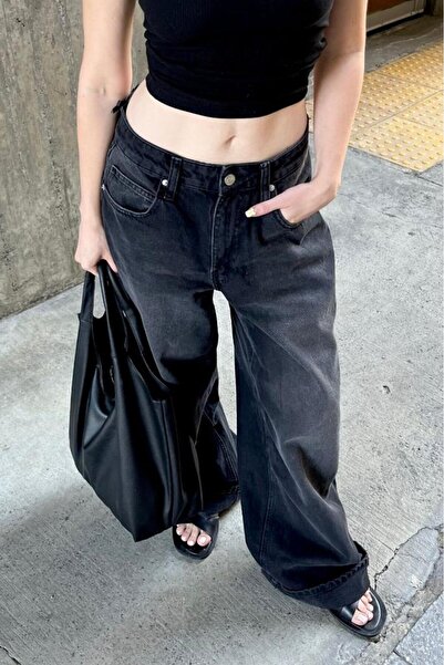 DESTEMODA Women's Loose Cut Baggy Jeans