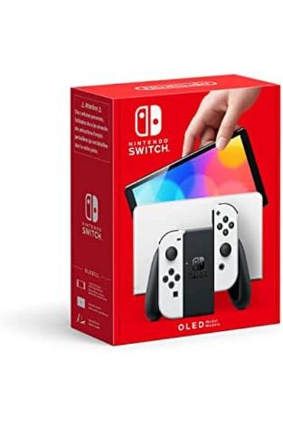 Nintendo Switch (OLED Model) - White Joy Con (International version)