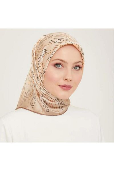 Armine E24Ya9142D0252 Dj Pure Silk Scarf 9142D (t)