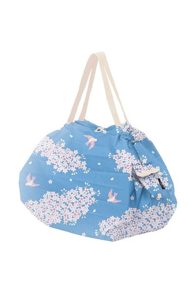 Shupatto Compact Bag - L - Hana Ni Tori