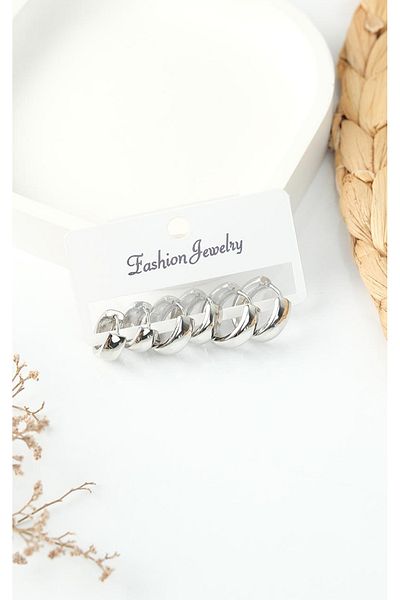 Jack Ferrero Steel Multi Women's Earrings