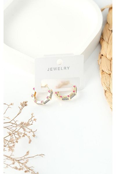 Jack Ferrero Steel Multi Women's Earrings