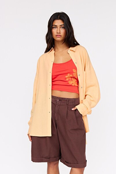 Pull & Bear Rustik oversize gömlek