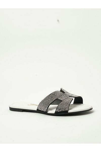 VİZZANO Vizzano Ladies Flat Sandals White | Made In Brazil