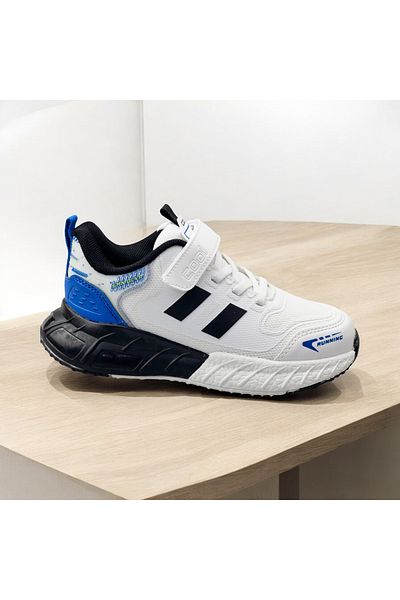 JOJO KIDS adidași cu velcro cu talpă ortopedică pentru copii unisex, pantofi de alergare din plasă