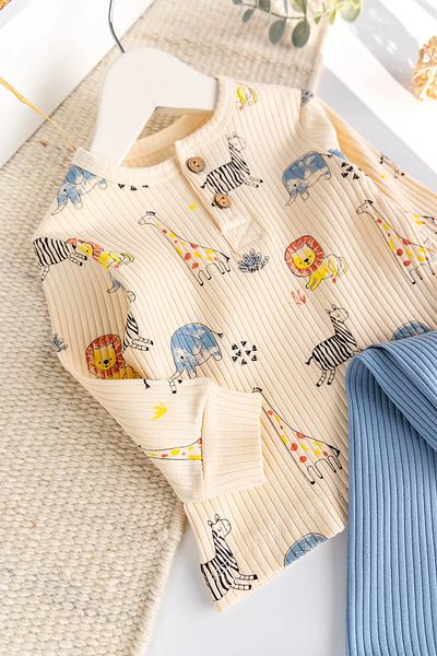 Babymod Lion Themed Baby Boy Set