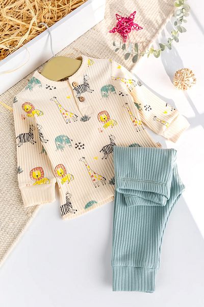 Babymod Lion Themed Baby Boy Set