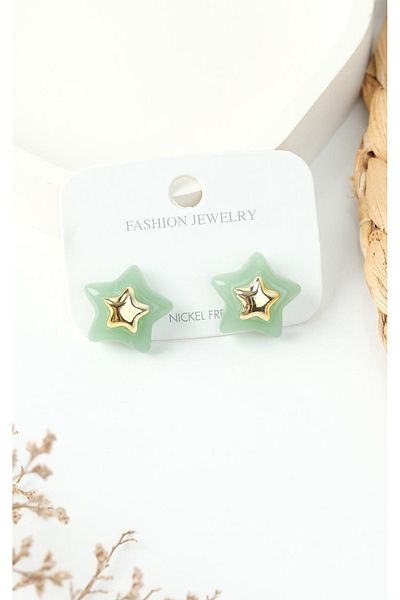 Jack Ferrero Colorful Steel Women's Earrings