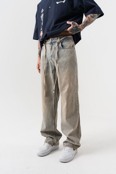 go gang own Ghostline Jean φαρδύ παντελόνι